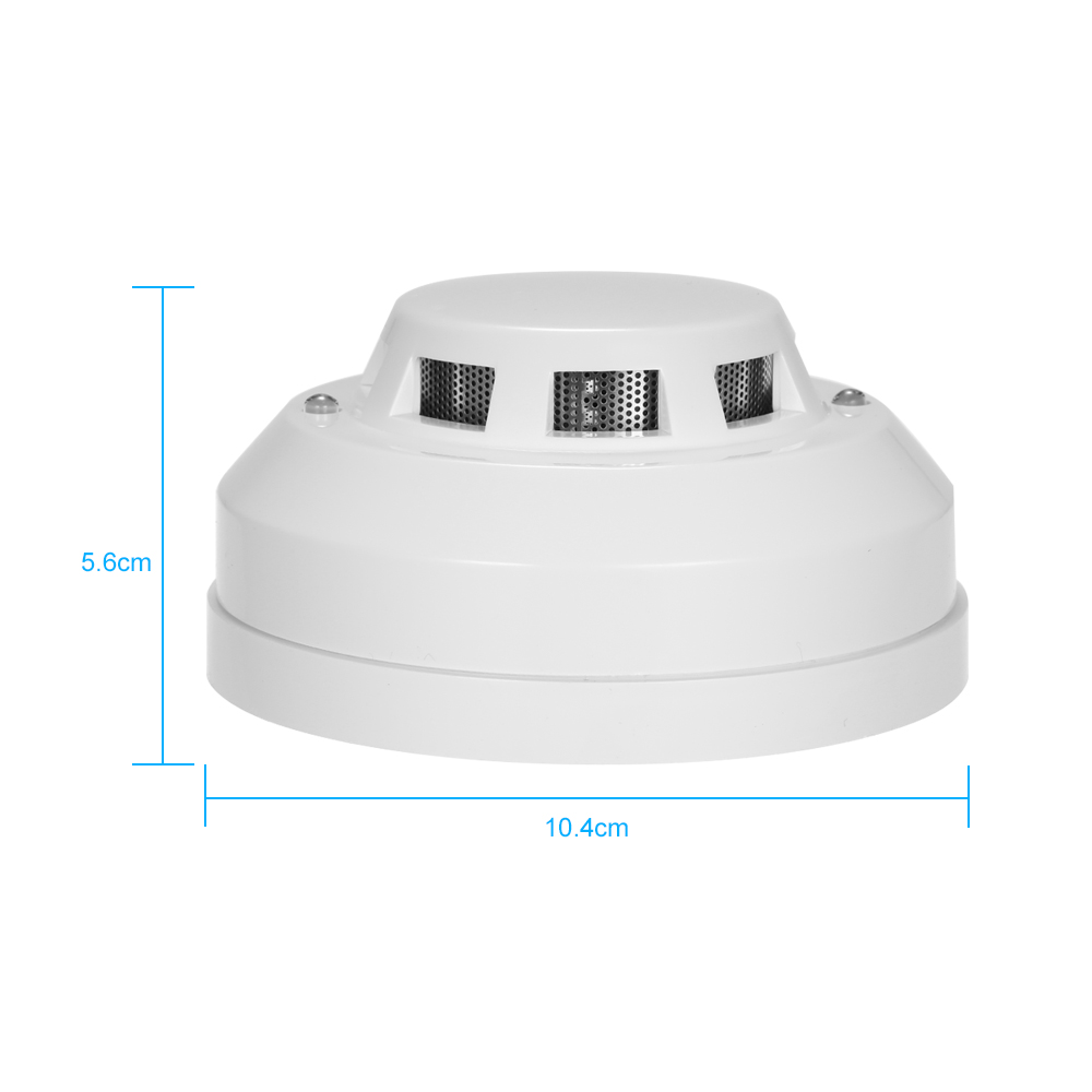 Wired Photoelectric Smoke Dete - Smoke Detector Interconnected recension och pris