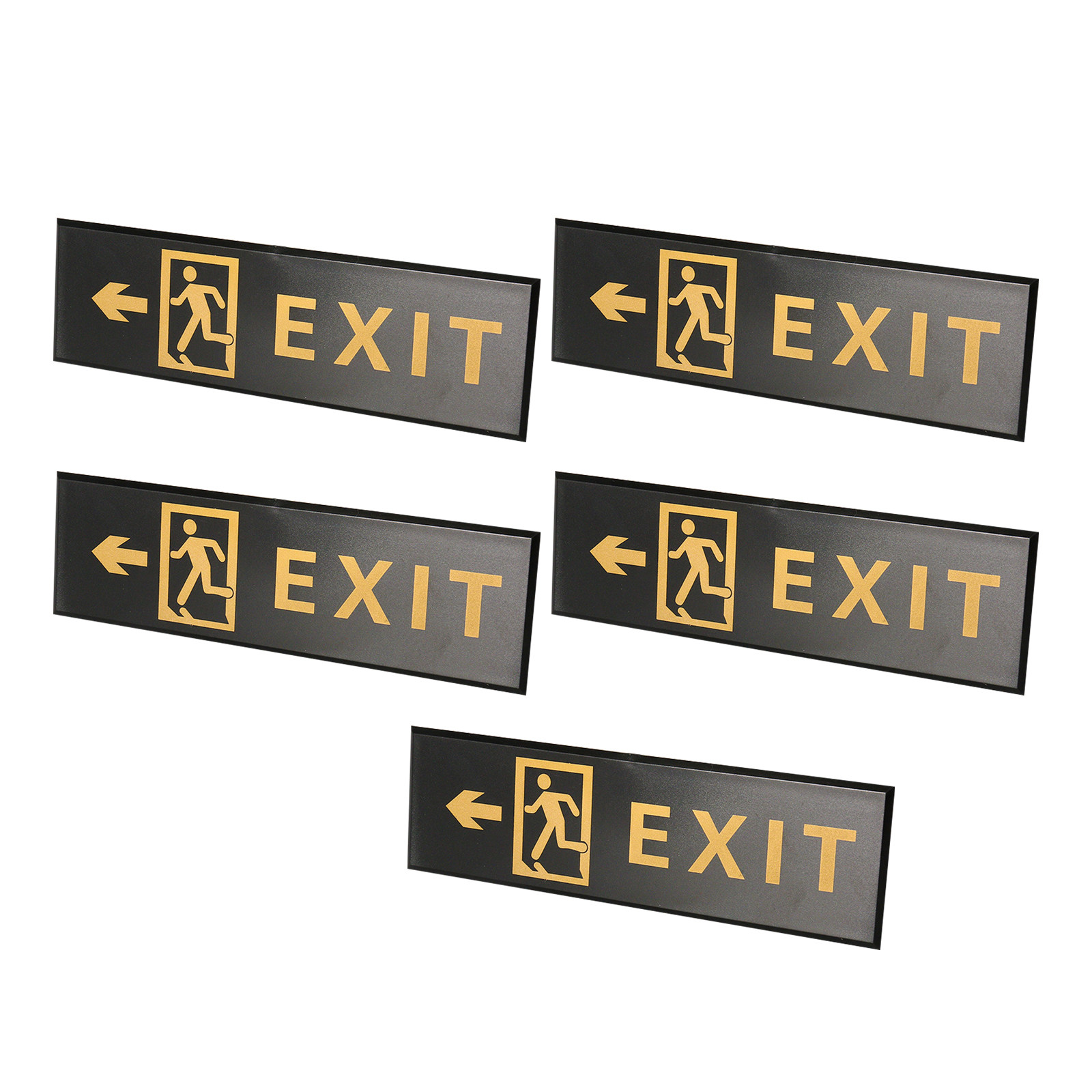 5Pcs Exit Sign Acrylic Self Ad - Emergency Exit Sign recension och pris