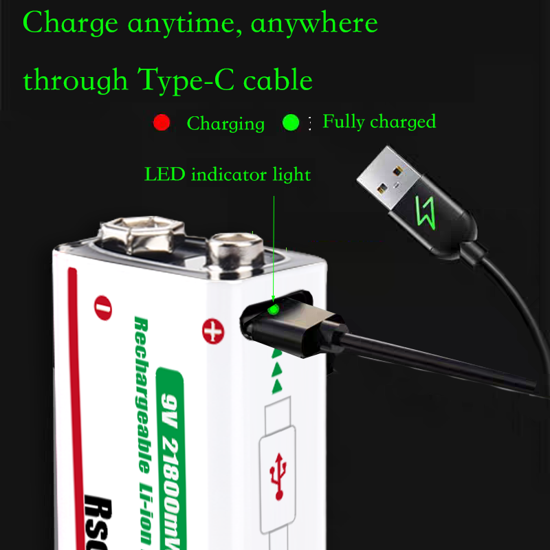 Long-Lasting 9V Rechargeable L - Smoke Detector Interconnected recension och pris