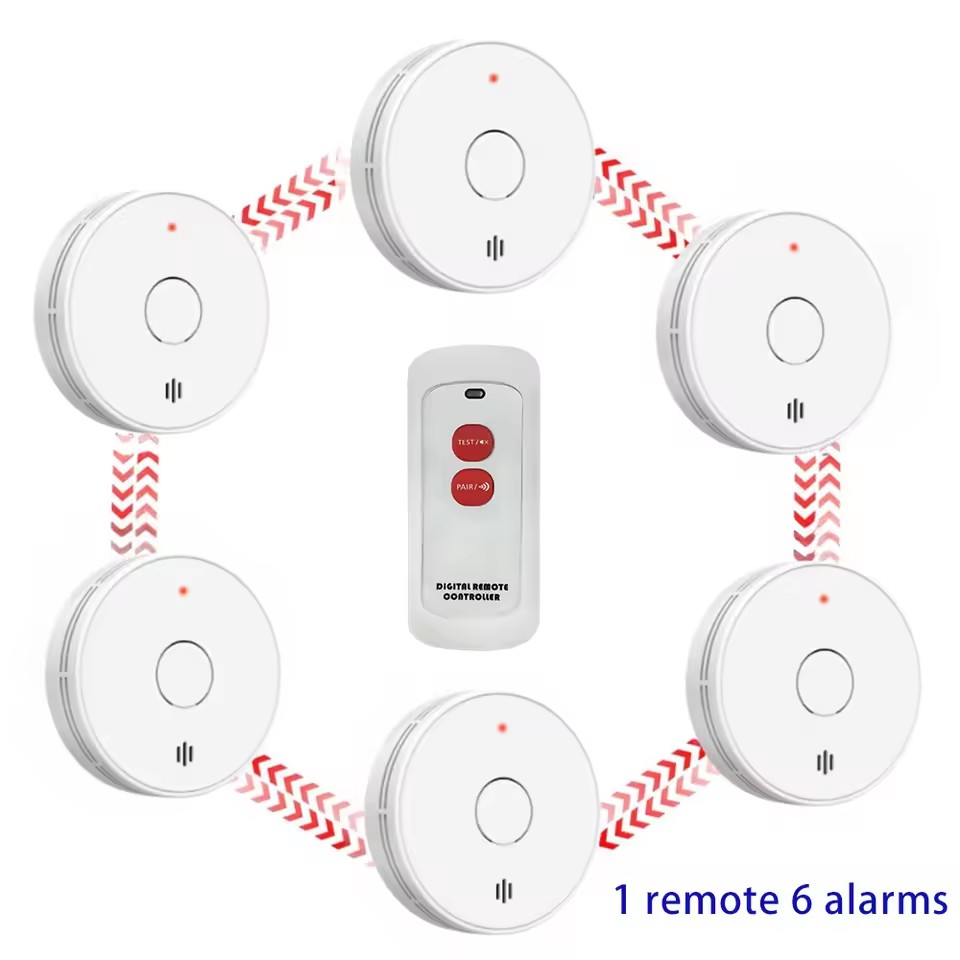 10 Year Battery Interconnected - Smoke Detector Interconnected recension och pris