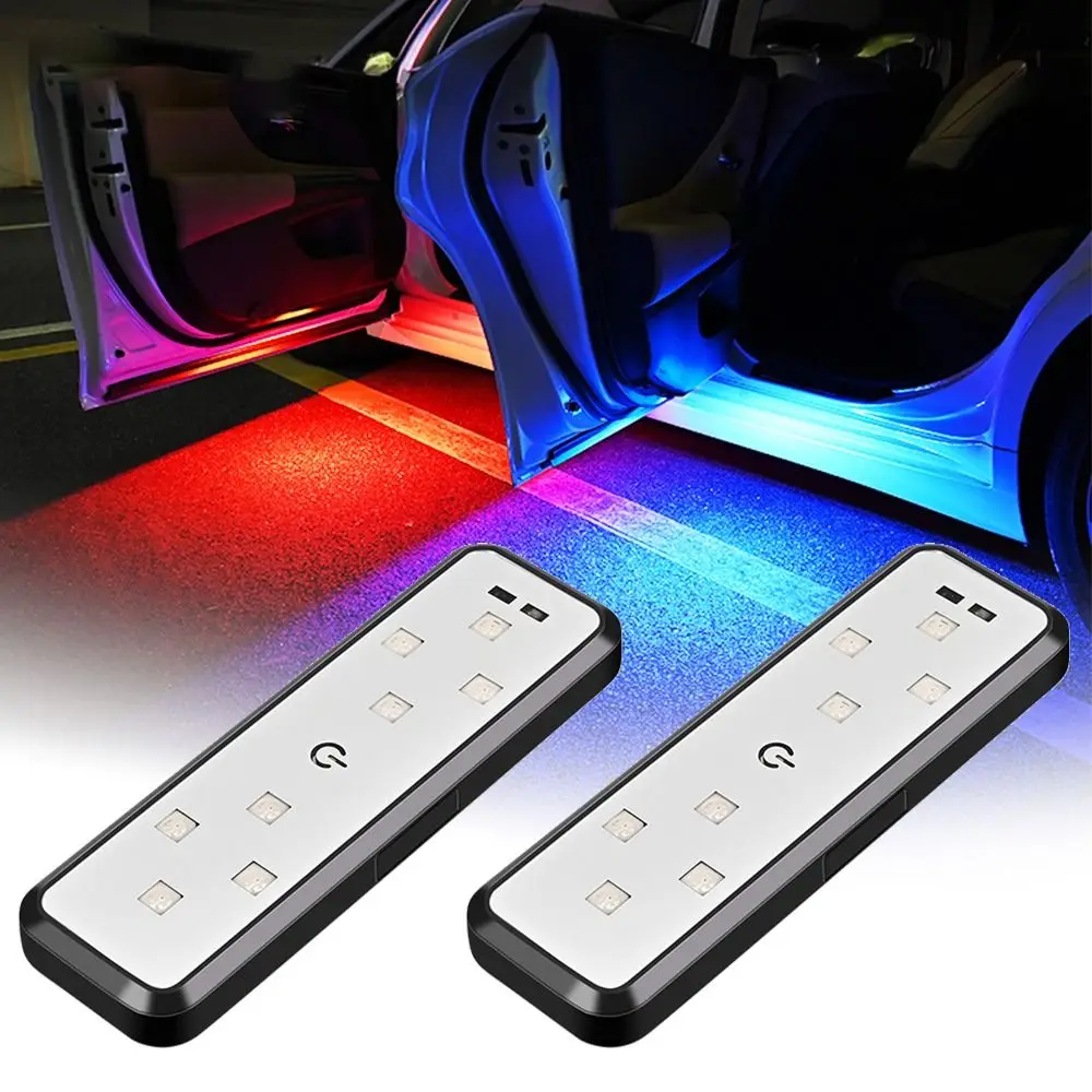 1/2PCS Car Door Lights LED Wel - Emergency Exit Sign recension och pris