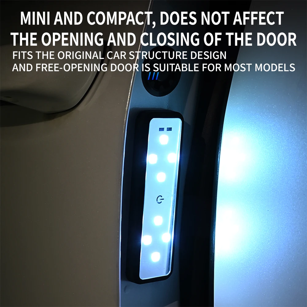 1/2PCS Car Door Lights LED Wel - Emergency Exit Sign recension och pris